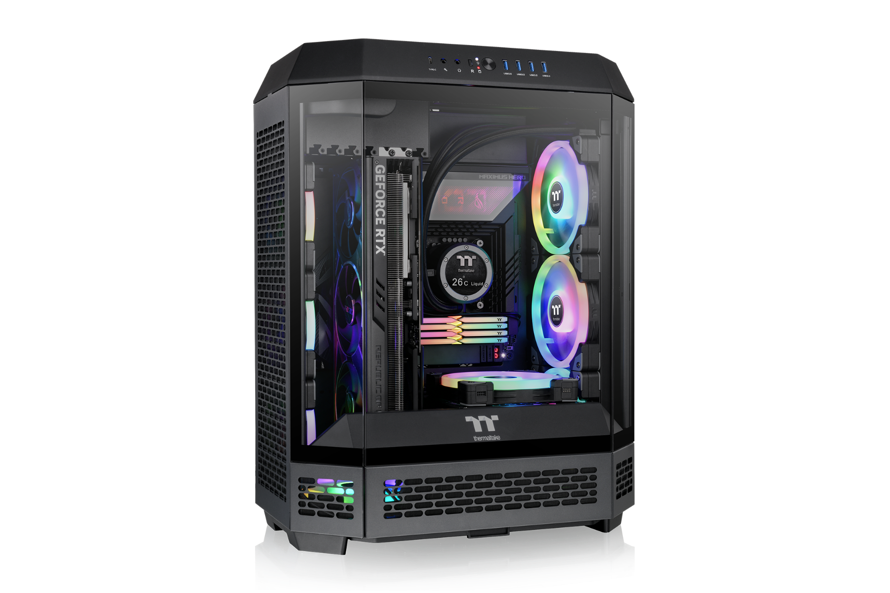 【透視】Tower 600A 一體式水冷電腦