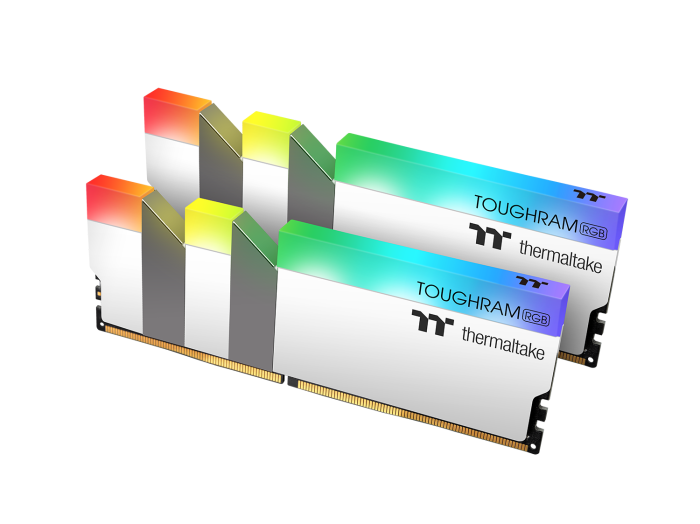 鋼影 TOUGHRAM RGB 記憶體 DDR4 3600MHz 64GB (32GB x 2)-白色